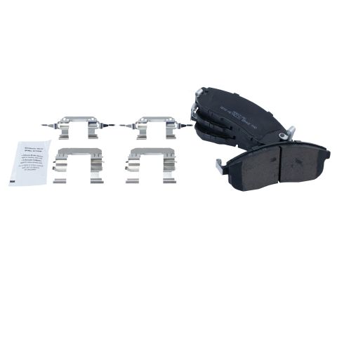 Nissan Cube Sentra Versa Front Semi-Metallic Brake Pad & Rotor Kit TRQ BKA10857