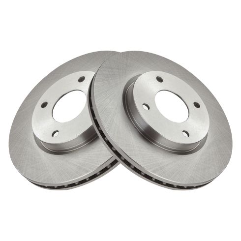 Nissan Cube Sentra Versa Front Semi-Metallic Brake Pad & Rotor Kit TRQ BKA10857