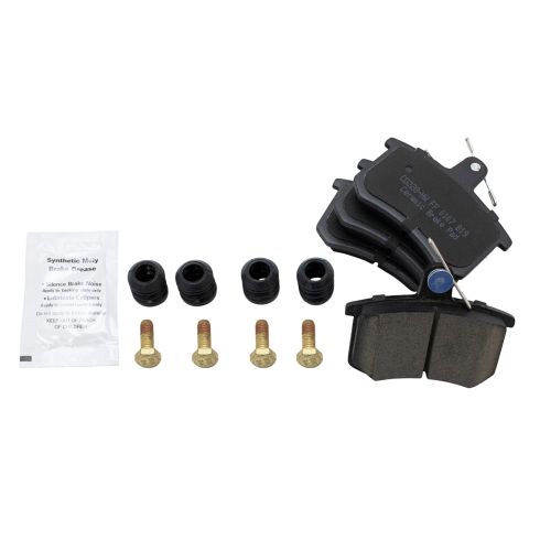 Audi A4 Quattro Rear Ceramic Brake Pad & Rotor Kit TRQ BKA10977