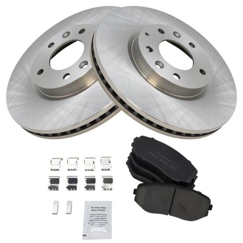 2007-12 Mazda CX-7 Front Ceramic Brake Pad & Rotor Kit TRQ BKA11021