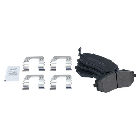 Subaru Saab Front Semi-Metallic Brake Pad & Rotor Kit TRQ BKA11031