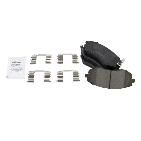 Subaru Saab Front Ceramic Brake Pad & Rotor Kit TRQ BKA11032