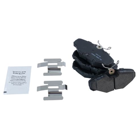 Ford Lincoln Mercury Front & Rear Ceramic Brake Pad & Rotor Kit TRQ BKA11059