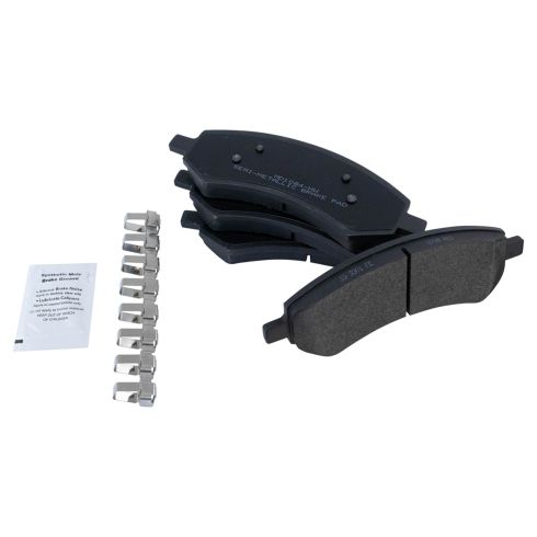 Dodge Ram Chrysler Front Semi-Metallic Brake Pad & Rotor Kit TRQ BKA11061