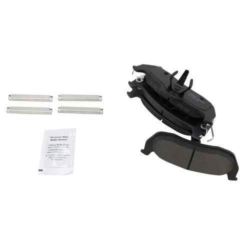 Nissan Infiniti Rear Ceramic Brake Pad & Rotor Kit TRQ BKA11094