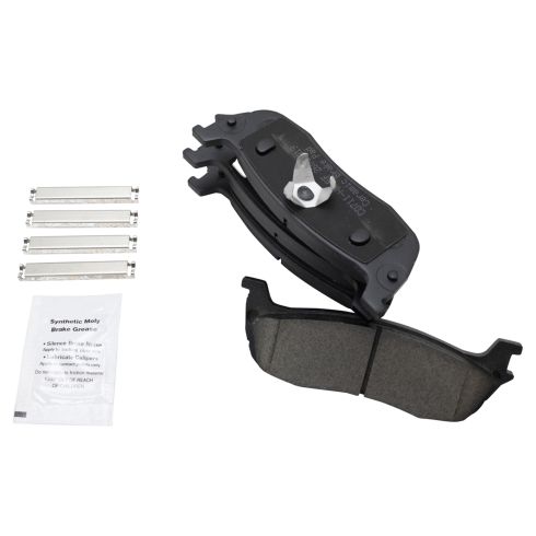Ford Expedition Lincoln Navigator Front & Rear Ceramic Brake Pad & Rotor Kit TRQ BKA11100