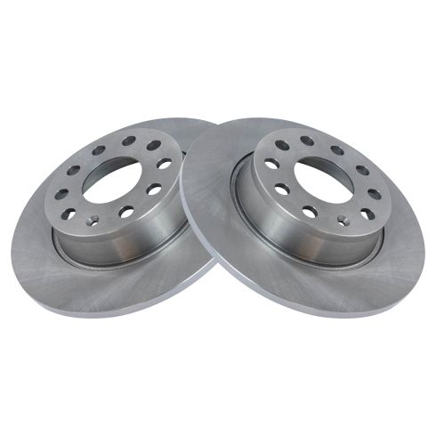 VW Audi Rear Ceramic Brake Pad & Rotor Kit TRQ BKA11124
