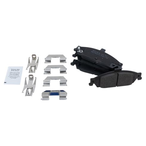 Pontiac Grand Am Olds Alero Front & Rear Semi-Metallic Brake Pad & Rotor Kit TRQ BKA11172