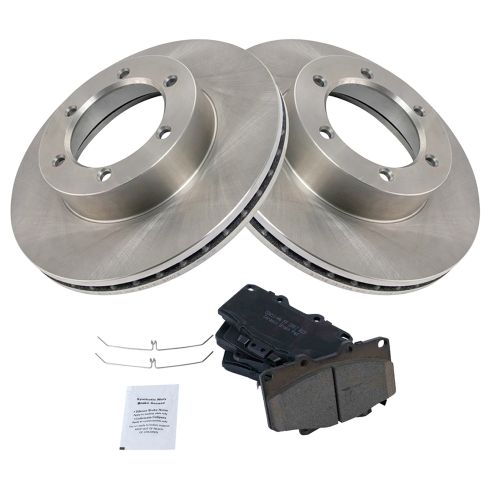 Toyota 4Runner T100 Front Ceramic Brake Pad & Rotor Kit TRQ BKA11195