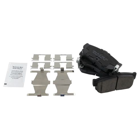Nissan Maxima Infiniti I30 Front & Rear Ceramic Brake Pad & Rotor Kit TRQ BKA11209