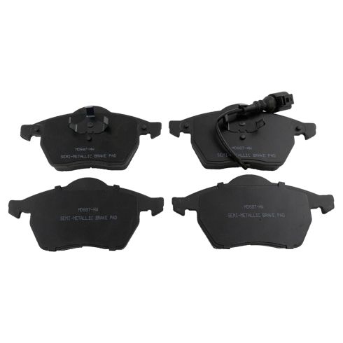 VW Audi Front & Rear Semi-Metallic Brake Pads TRQ BFA12923