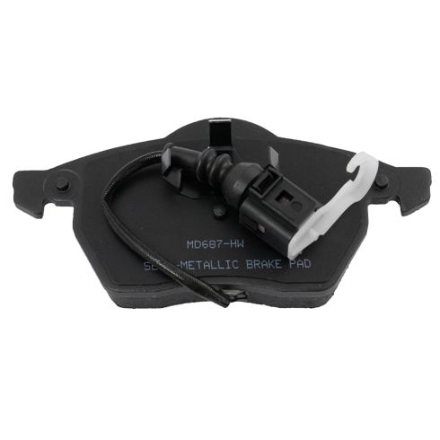 VW Audi Front & Rear Semi-Metallic Brake Pads TRQ BFA12923