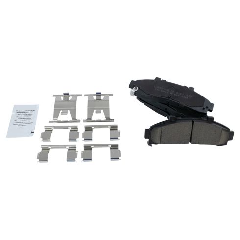 Ford Explorer Mercury Mountaineer Front & Rear Ceramic Brake Pad & Rotor Kit TRQ BKA11354