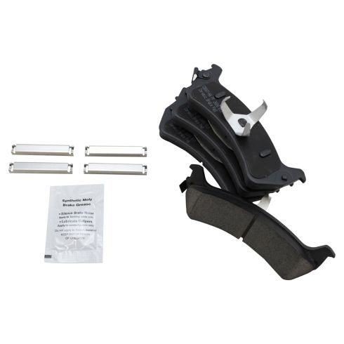 Ford Explorer Mercury Mountaineer Front & Rear Ceramic Brake Pad & Rotor Kit TRQ BKA11354