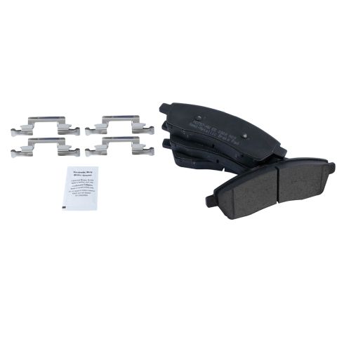 Ford Front & Rear Semi-Metallic Brake Pad & Rotor Kit TRQ BKA11380
