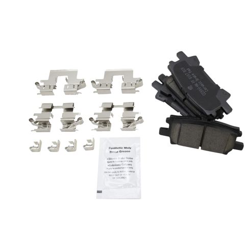 Toyota Lexus Front & Rear Ceramic Brake Pad & Rotor Kit TRQ BKA11403