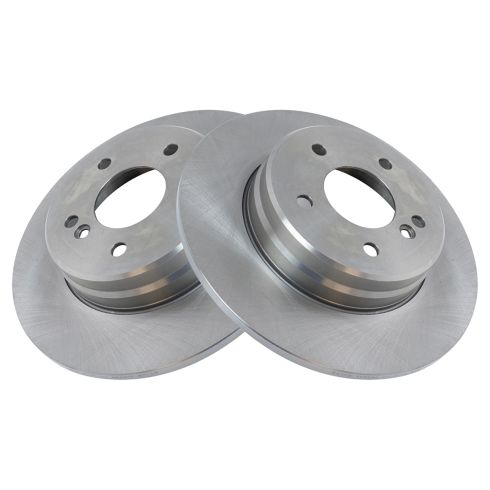 Mercedes Benz Rear Ceramic Brake Pad & Rotor Kit TRQ BKA11424