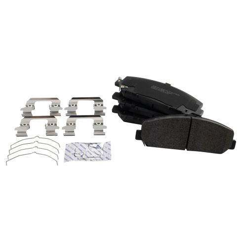 Nissan Armada Titan Infiniti QX56 Front & Rear Semi-Metallic Brake Pad & Rotor Kit TRQ BKA11457