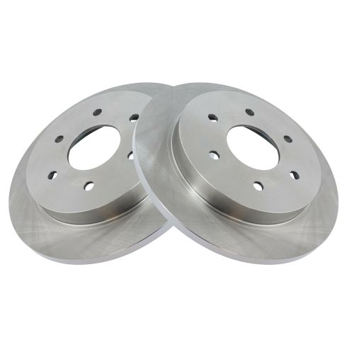 Nissan Armada Titan Infiniti QX56 Front & Rear Semi-Metallic Brake Pad & Rotor Kit TRQ BKA11457