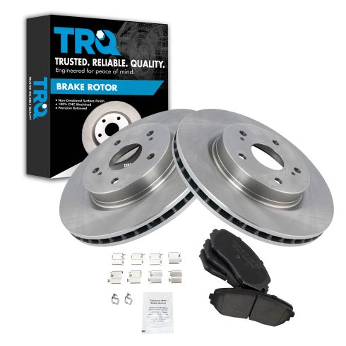 2006-13 Suzuki Grand Vitara Front Ceramic Brake Pad & Rotor Kit TRQ BKA11473