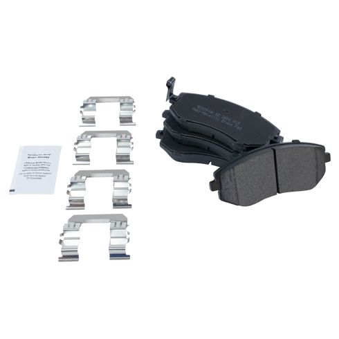 Subaru Front & Rear Semi-Metallic Brake Pads TRQ BFA12940