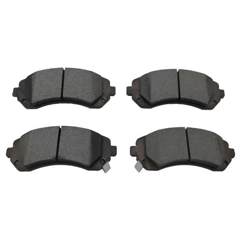 Chevrolet Buick Pontiac Olds Front & Rear Ceramic Brake Pads TRQ BFA12955