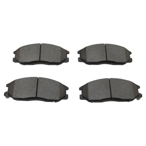 Hyundai Santa Fe XG300 XG350 Front & Rear Ceramic Brake Pads TRQ BFA12968