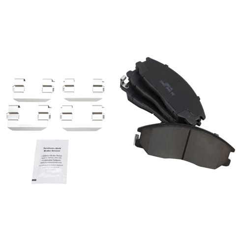Hyundai Santa Fe XG300 XG350 Front & Rear Ceramic Brake Pads TRQ BFA12968