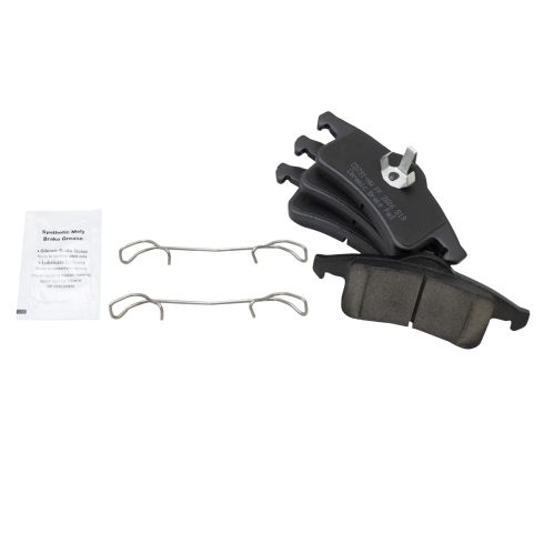 Jeep Grand Cherokee Front & Rear Ceramic Brake Pad & Rotor Kit TRQ BKA11533