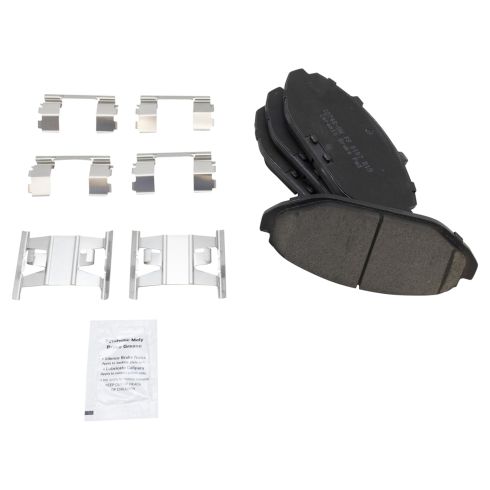 1998-02 Ford Lincoln Mercury Front & Rear Ceramic Brake Pads TRQ BFA12994