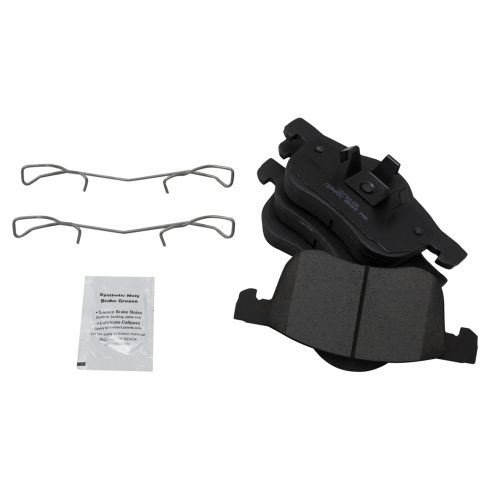 Volvo S60 S80 V70 XC70 Front & Rear Ceramic Brake Pad & Rotor Kit TRQ BKA11569