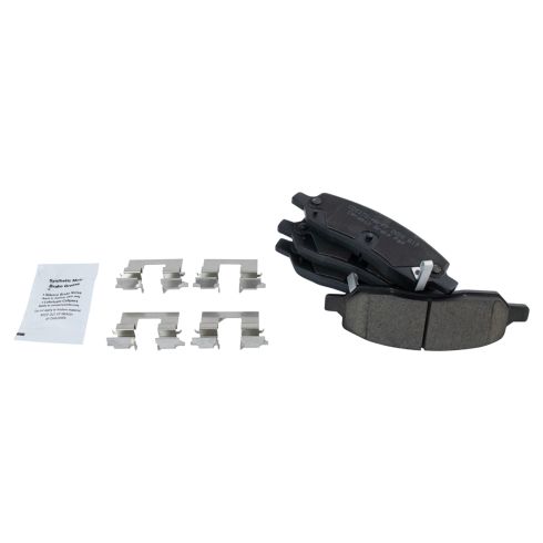 Buick Lucerne Front & Rear Ceramic Brake Pad & Rotor Kit TRQ BKA11585