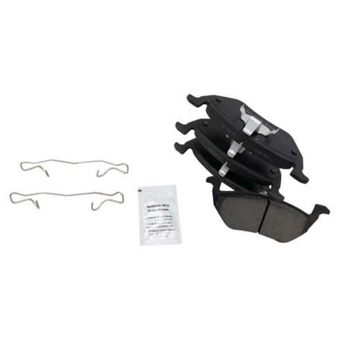 Ford Mazda Mercury Front & Rear Ceramic Brake Pad & Rotor Kit TRQ BKA11604