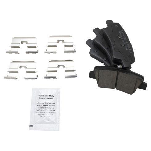 Hyundai Elantra Elantra Coupe Front & Rear Ceramic Brake Pads TRQ BFA13017