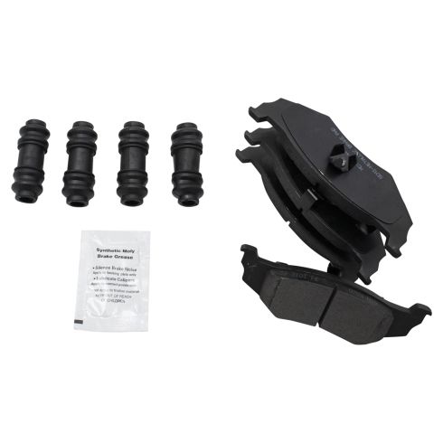 Dodge Stratus Chrysler Sebring Front & Rear Semi-Metallic Brake Pad & Rotor Kit TRQ BKA11645