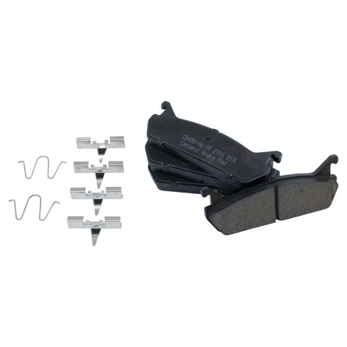 1990-93 Mazda Miata Front & Rear Ceramic Brake Pad & Rotor Kit TRQ BKA11712