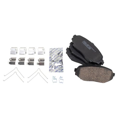 1990-93 Mazda Miata Front & Rear Ceramic Brake Pad & Rotor Kit TRQ BKA11712