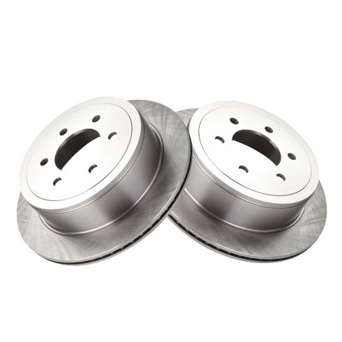 Ford F150 Lincoln Mark LT Front & Rear Semi-Metallic Brake Pad & Rotor Kit TRQ BKA11719