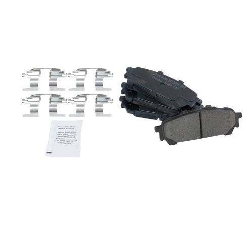 Subaru Impreza Saab 9-2X Front & Rear Ceramic Brake Pad & Rotor Kit TRQ BKA11726
