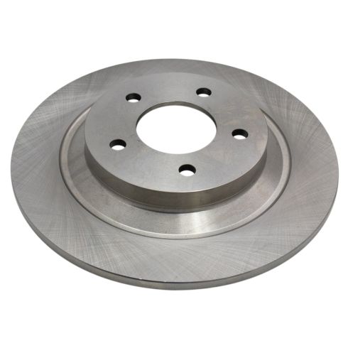 Mazda 5 Rear Semi-Metallic Brake Pad & Rotor Kit TRQ BKA11756
