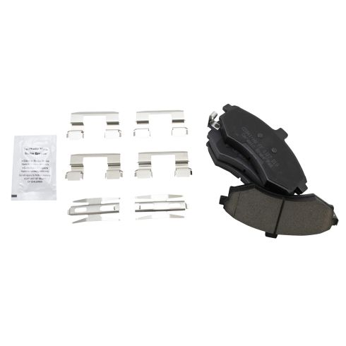 Hyundai Elantra Front & Rear Ceramic Brake Pad & Rotor Kit TRQ BKA11759