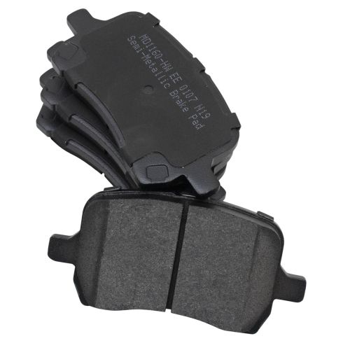 Chevrolet Pontiac Saturn Front & Rear Semi-Metallic Brake Pads TRQ BFA13037