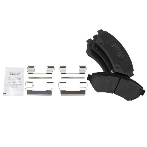 Buick Cadillac Front & Rear Semi-Metallic Brake Pad & Rotor Kit TRQ BKA11805