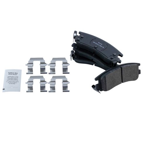 Buick Cadillac Front & Rear Semi-Metallic Brake Pad & Rotor Kit TRQ BKA11805