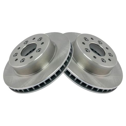 1965-82 Chevrolet Corvette Front & Rear Semi-Metallic Brake Pad & Rotor Kit TRQ BKA11813