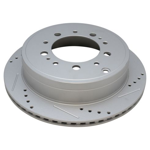 Toyota Lexus Front & Rear Ceramic Premium G-Coated Brake Pad & Rotor Kit TRQ Performance BKA14872