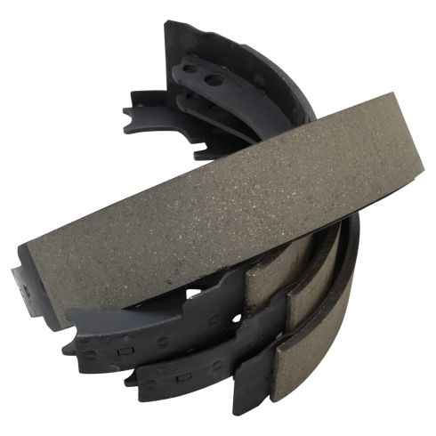 Dodge Ram 1500 Front & Rear Ceramic Brake Pad & Rotor, Shoe & Drum Kit TRQ BKA11840