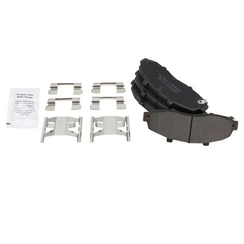 Ford Lincoln Front & Rear Semi-Metallic Brake Pad & Rotor Kit TRQ BKA11868