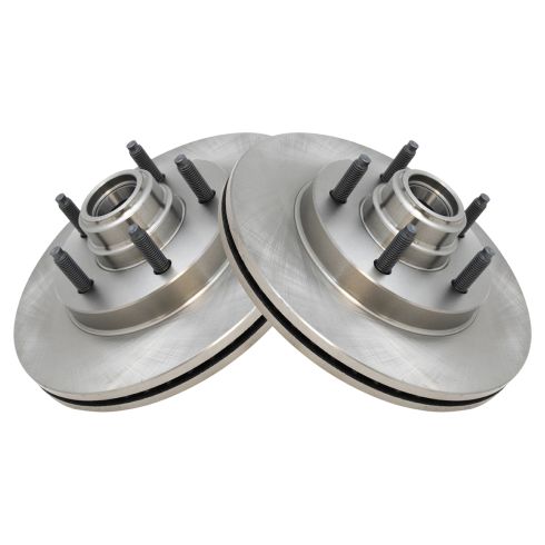 Ford Lincoln Front & Rear Semi-Metallic Brake Pad & Rotor Kit TRQ BKA11868