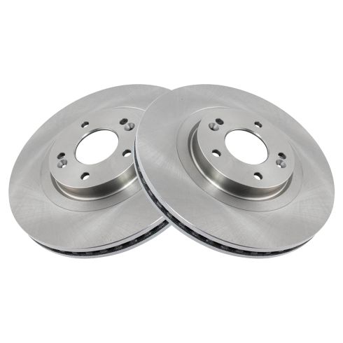 Hyundai Santa Fe Sport Kia Sorento Front Ceramic Brake Pad & Rotor Kit TRQ BKA11881